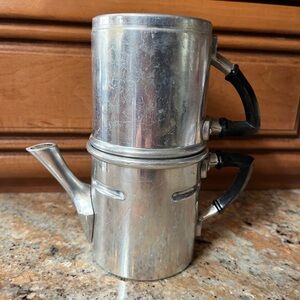 Vintage Ilsa Torino Italy Flipover Espresso Maker 1950s